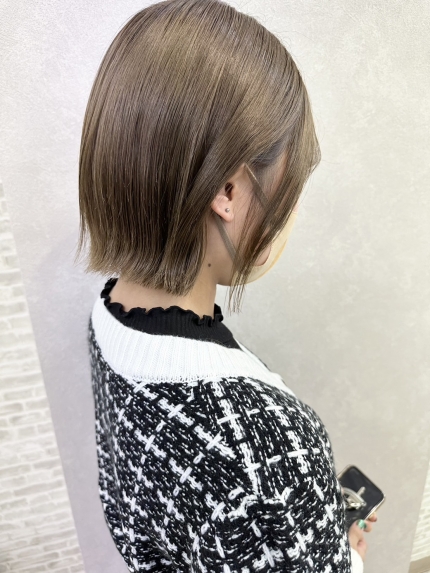 切りっぱなしボブ|切りっぱなしボブ