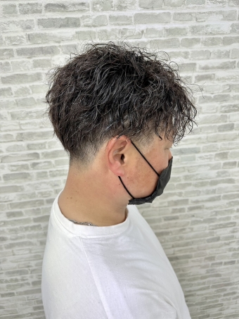 メンズツイストパーマ