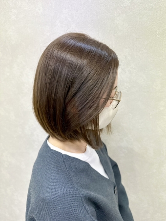 前下がりボブ