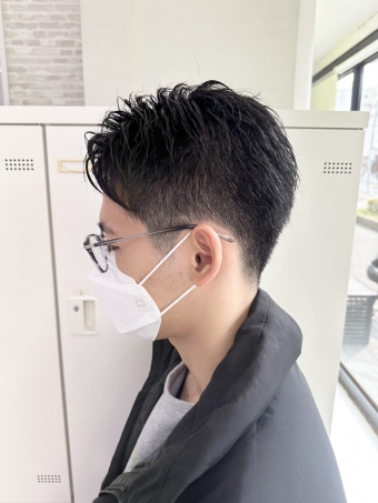 刈り上げショートスタイル