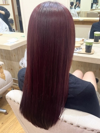 西八王子で人気の切りっぱなしボブ｜首元すっきり大人ボブ